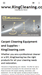 Mobile Screenshot of kingcleaning.com